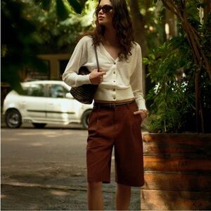 Madewell Rust Women's Bermuda Shorts size 8